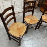 Set of 4 country chairs