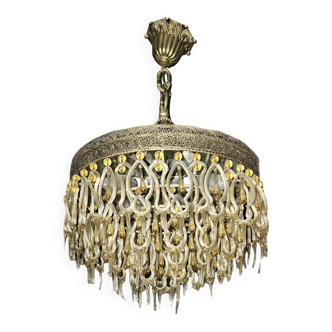Murano chandelier by Barovier and Toso 1960's