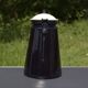 Old Menelit black enameled sheet metal coffee maker -1970