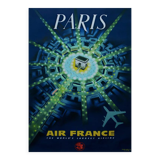 Air France Paris poster