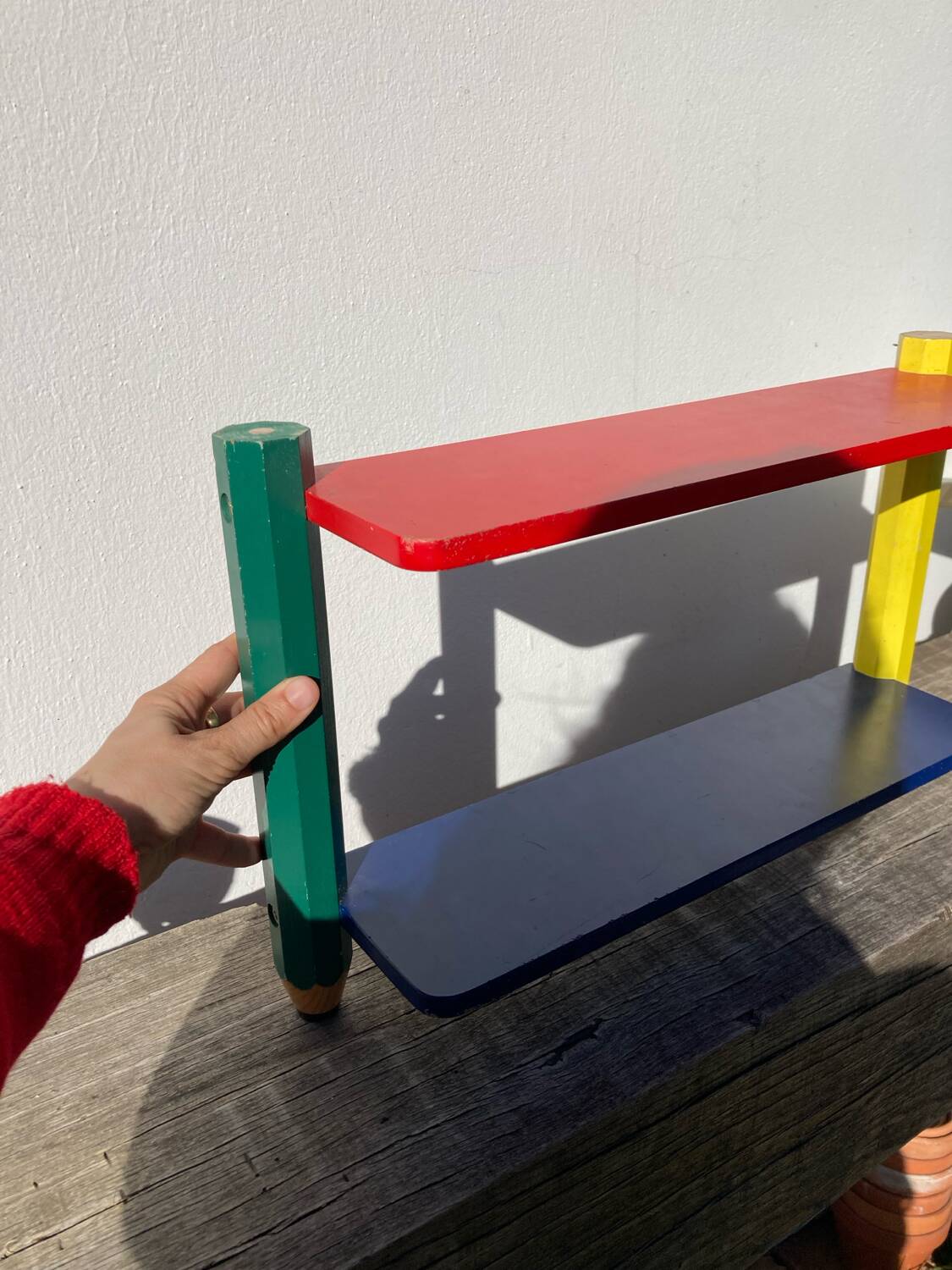 Pierre Sala multicolor pencil shelf