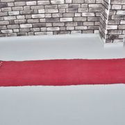 Tapis de couloir Kilim Hmep vintage rouge sku 3061