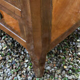 Transitional Louis XV - Louis XVI commode from the 19th century.