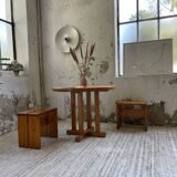 Les Arcs stools and table  1960