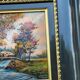 Bardet de Limoges black painting 36x31cm