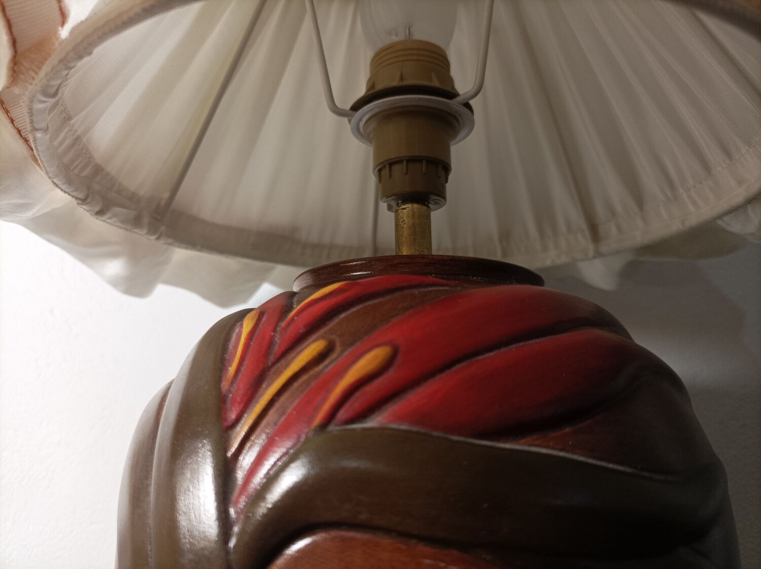 Bedside lamp signed Annick Naudy