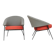 Pair of armchairs by Maurice Cabrol, French design from the 50s-60s.