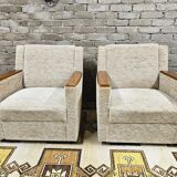 Pair of vintage armchairs