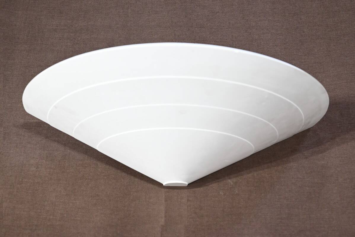 Pair of plaster wall lamps, Sedap workshop – late twentieth century