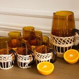 Rattan orangeade service