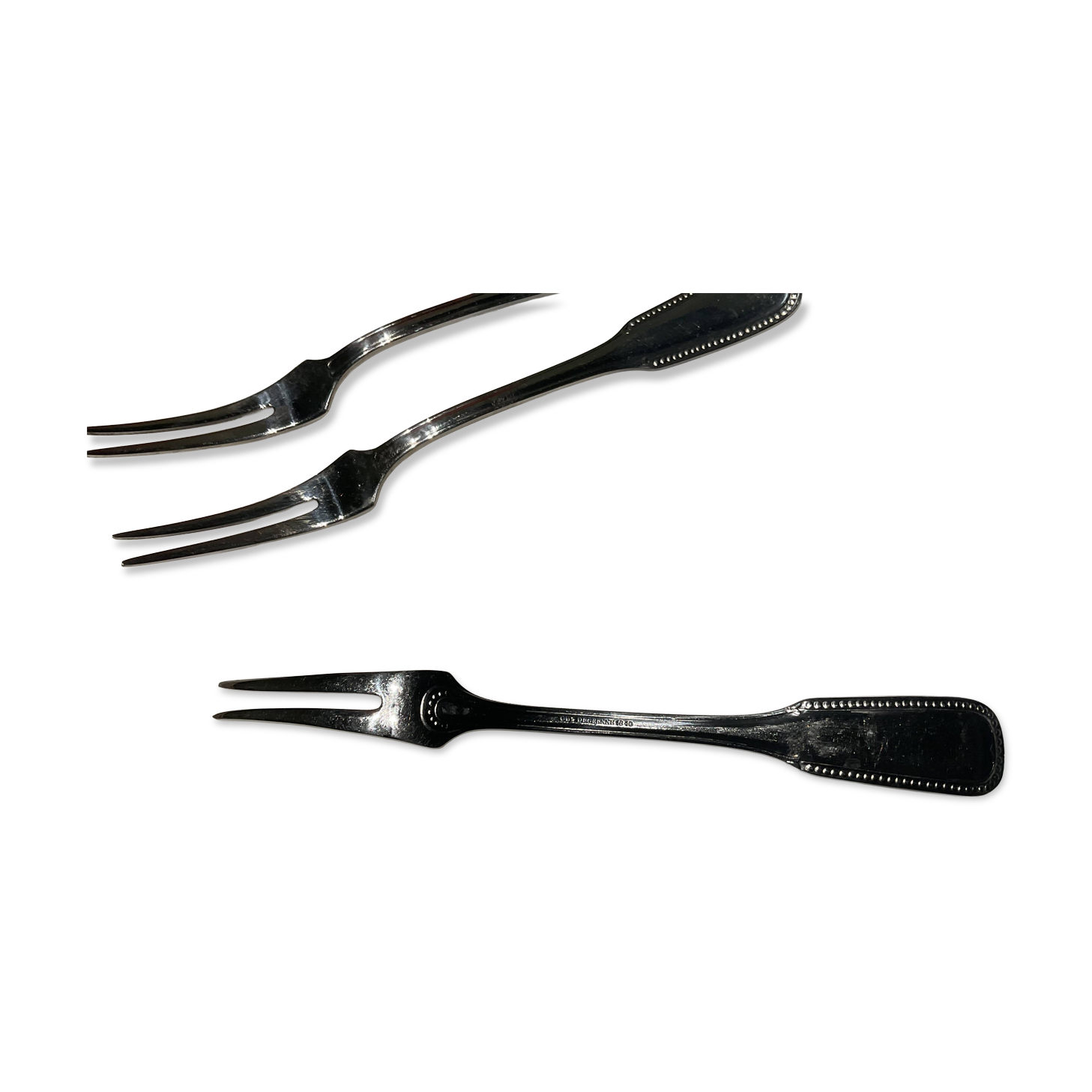 Set of 12 snail forks. Guy Degrenne