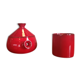 Lidpot and Cup Grandjean Jourdan Vallauris