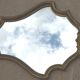 Louis XV style mirror guaranteed with water-gilded wood and gold leaf