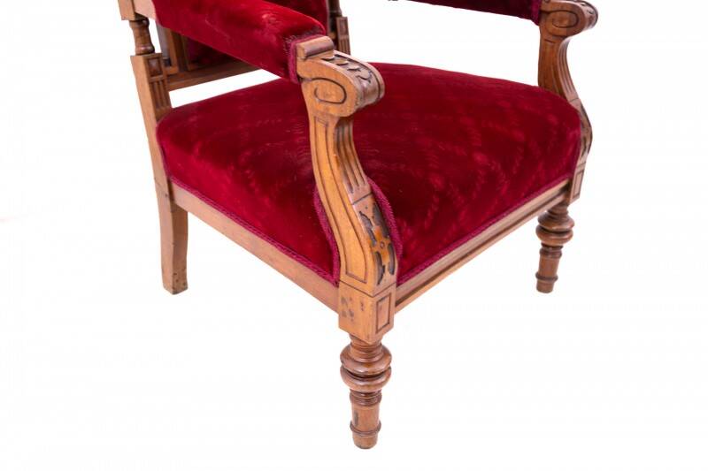 Eclectic armchair, France, circa 1880