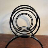 Metal magazine rack attributed to Charlotte Perriand