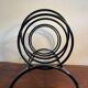 Metal magazine rack