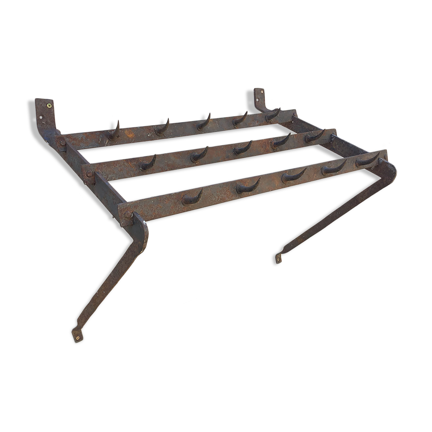 Former iron butcher shelf