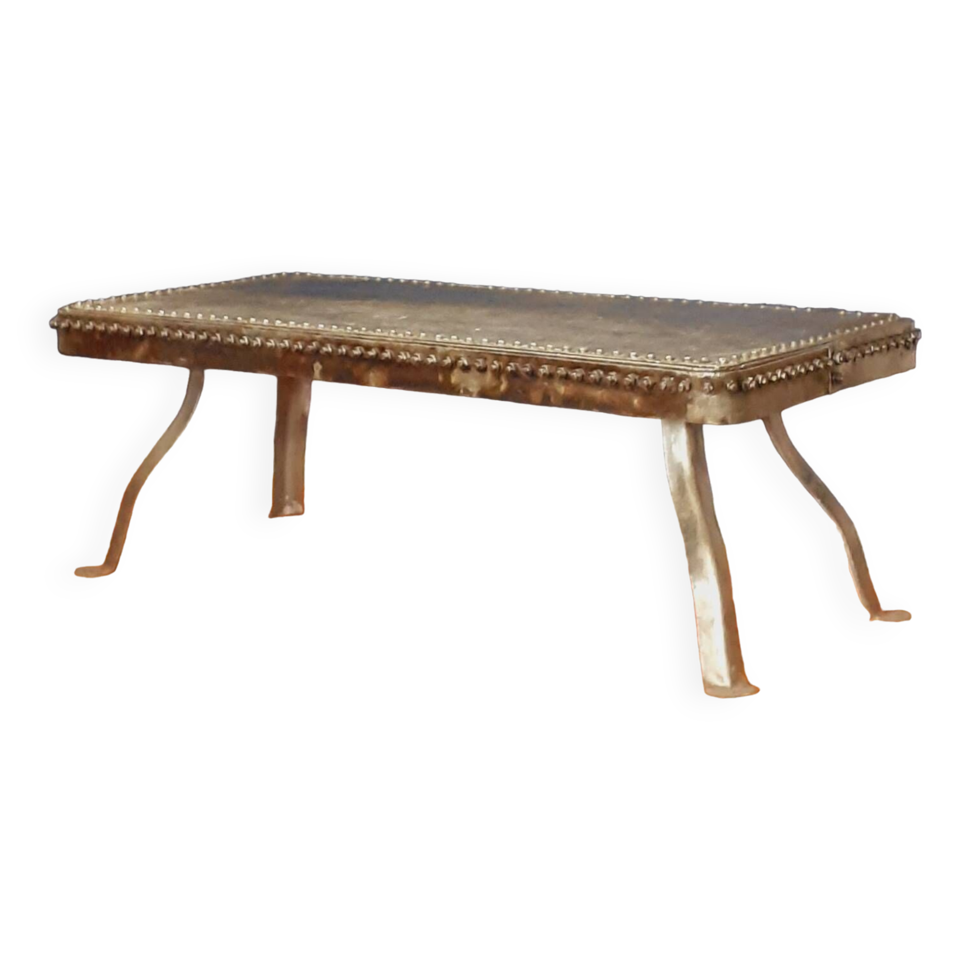 Industrial coffee table.