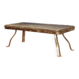 Industrial coffee table.