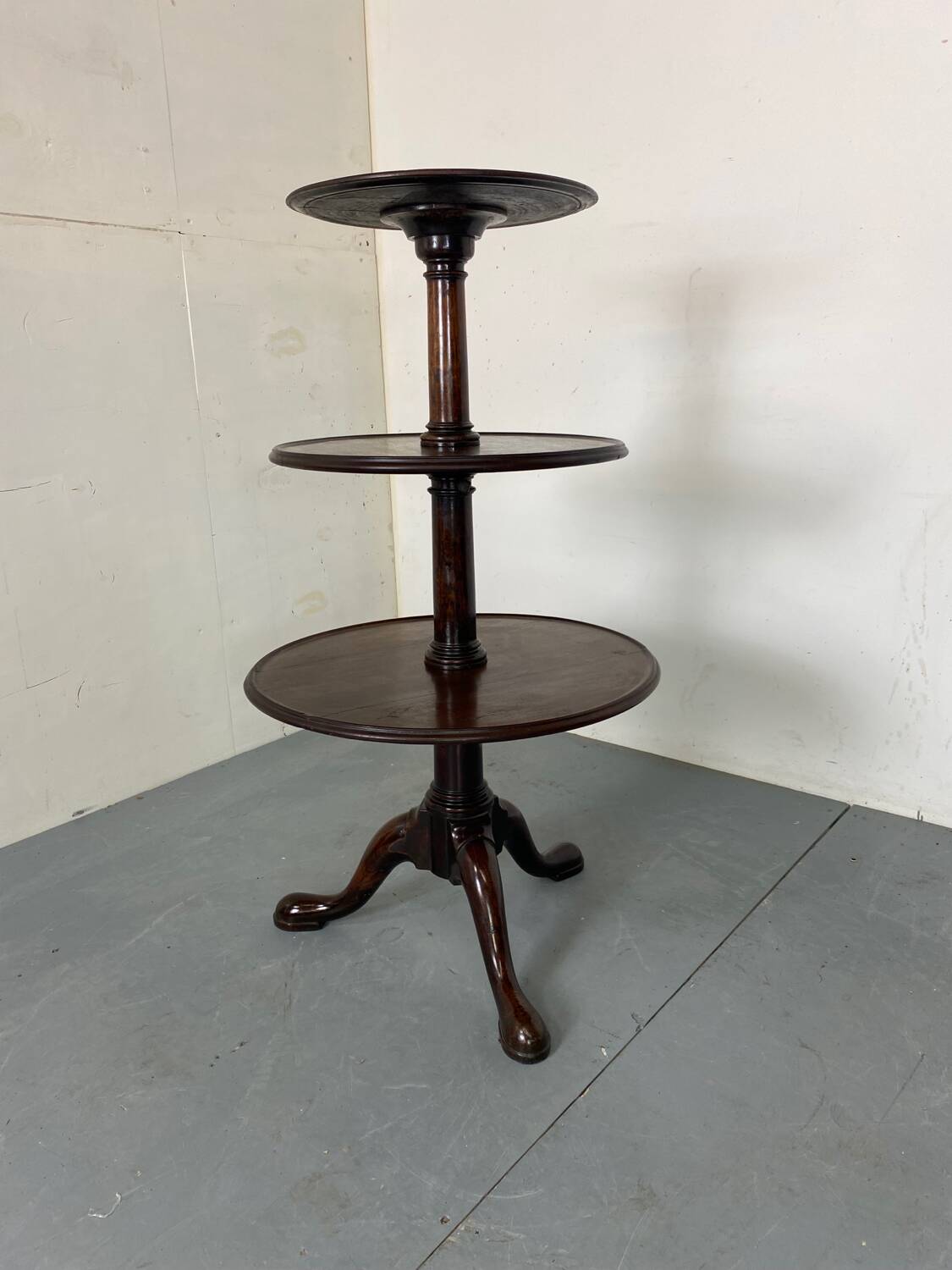 Antique Three-Tier Plant Stand