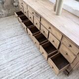 1950s workshop furniture in pine