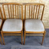 Set of 4 dining chairs 60s 70s
