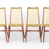 Set 4 Dining Chairs 1960s by Wilhelm Benze GmbH, Germany