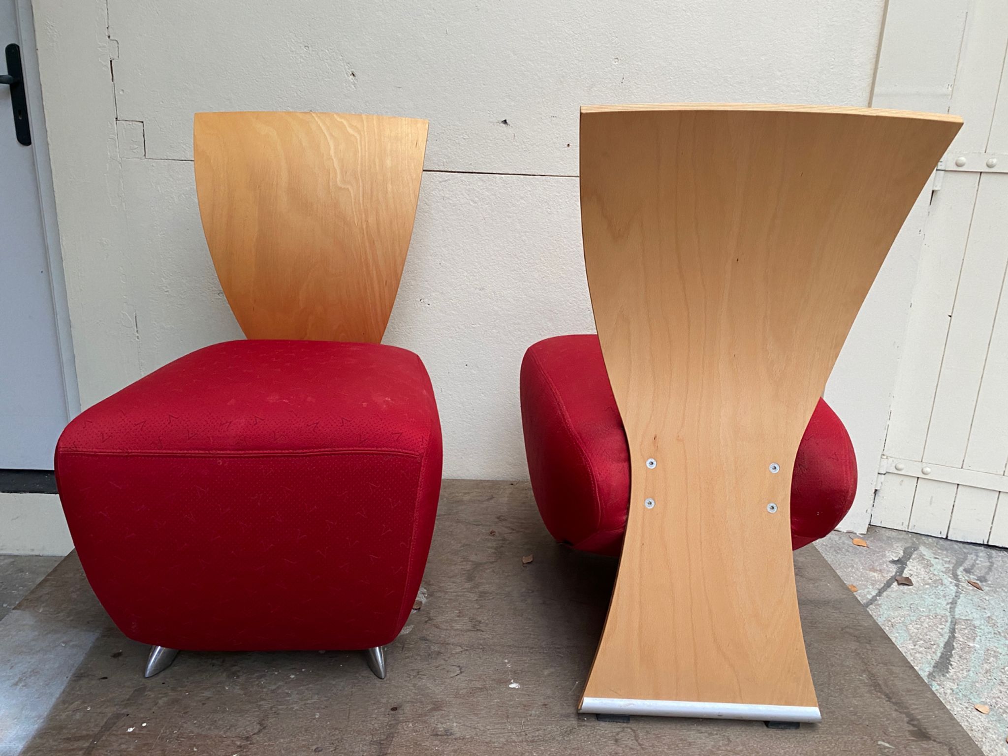 Pair of chairs by Dietmar Sharping