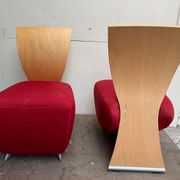 Pair of chairs by Dietmar Sharping
