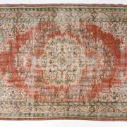 Tapis vintage en laine turque anatolienne