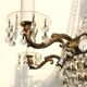 Hot air balloon chandelier 8 stamp fires