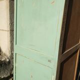 Armoire parisienne patine ancienne menthe