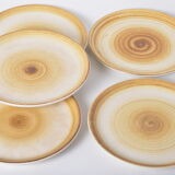 Longchamp stoneware dessert plates