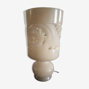 Alabaster lamp