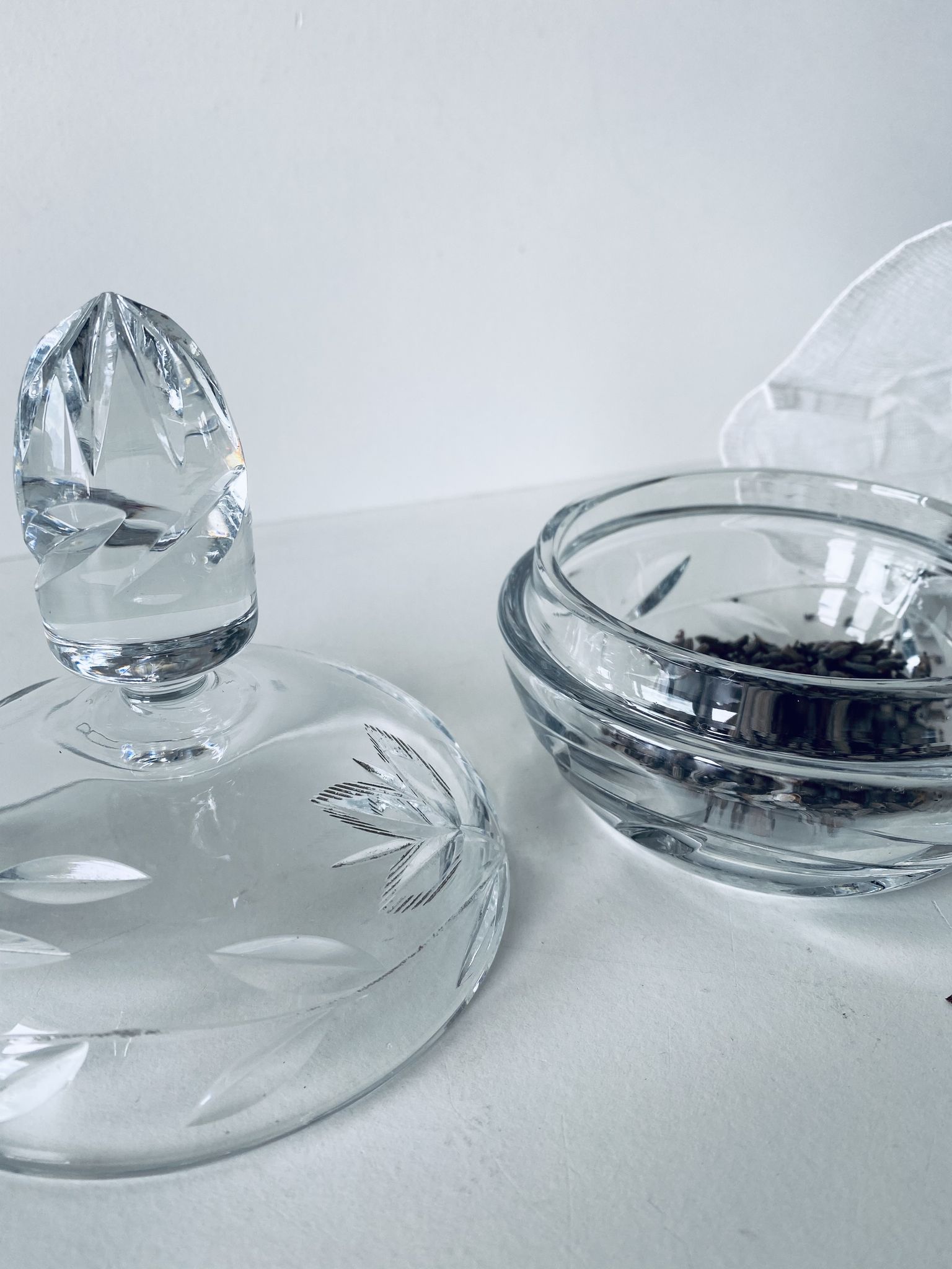 Cut crystal candy