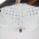 1970s Glass Pendant Lamp, Czechoslovakia