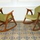 1/2 Chair Rocking chair Danish Aage Christiansen for Erhardsen & Andersen