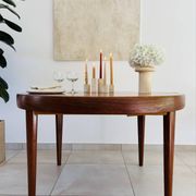 Vintage Scandinavian dining table Baumann