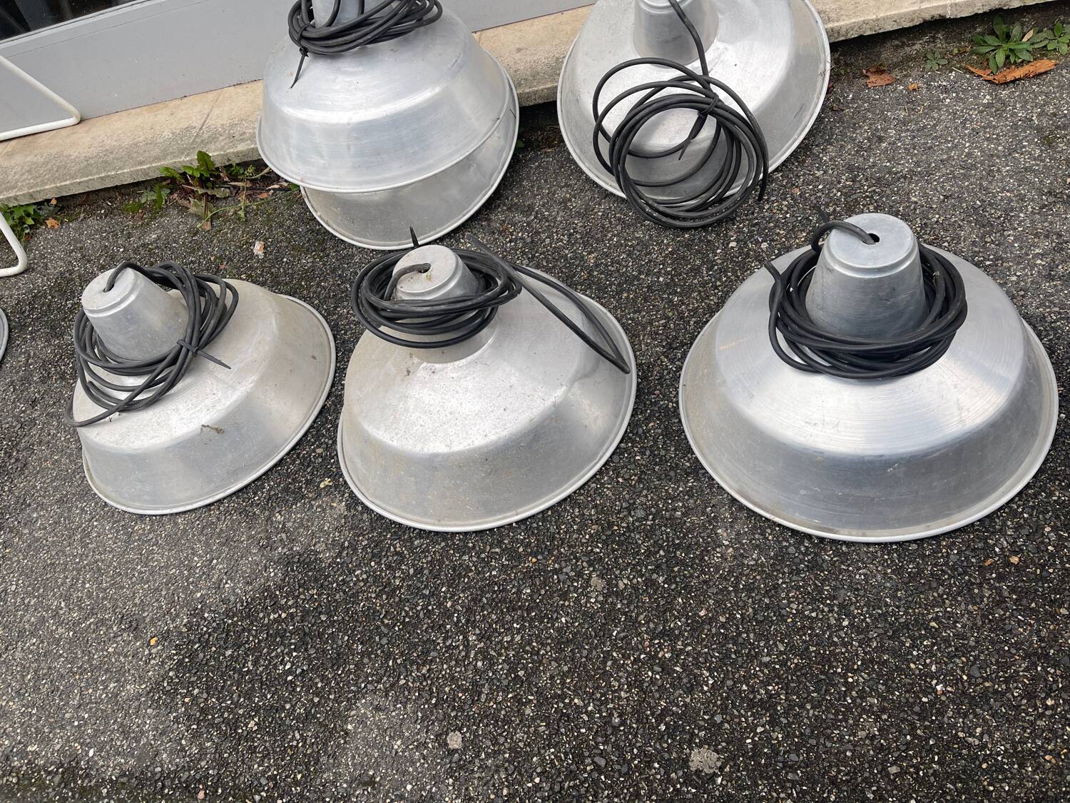 Industrial stainless steel suspensions, around 1970.