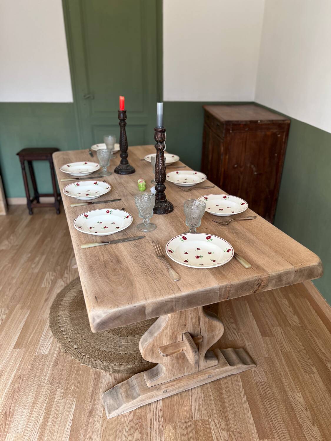 Oak table monastery farm