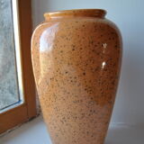 W.Germany 504-30 orange speckled vase 70s