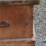 Alsatian polychrome wedding chest eighteenth -nineteenth century