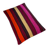 Vintage turkish kilim cushion cover, 30 x 50 cm