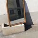 Miroir vintage doré
