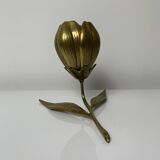 Ashtray flowers on brass stem with 6 removable ashtray petals