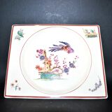 Flat rectangle boch freres for la louviere 1940 bird and bonzaï