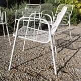 Lot de quatre fauteuils Rio