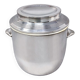 Ice bucket in silver plated. made in italy