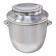 Ice bucket in silver plated. made in italy