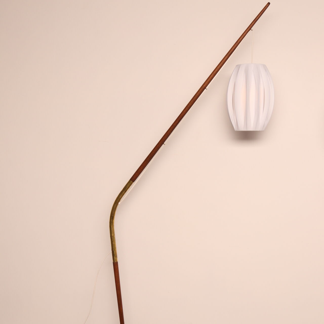 Floor lamp 'Fishing Pole' by Svend Aage Holm Sorensen - Denmark - 1950's